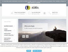 Tablet Screenshot of centroalbea.com